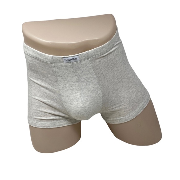 Calvin Klein Men's Underwear 3 Pack Cotton Stretch Trunk Black White NB3262900 - Picture 3 of 9